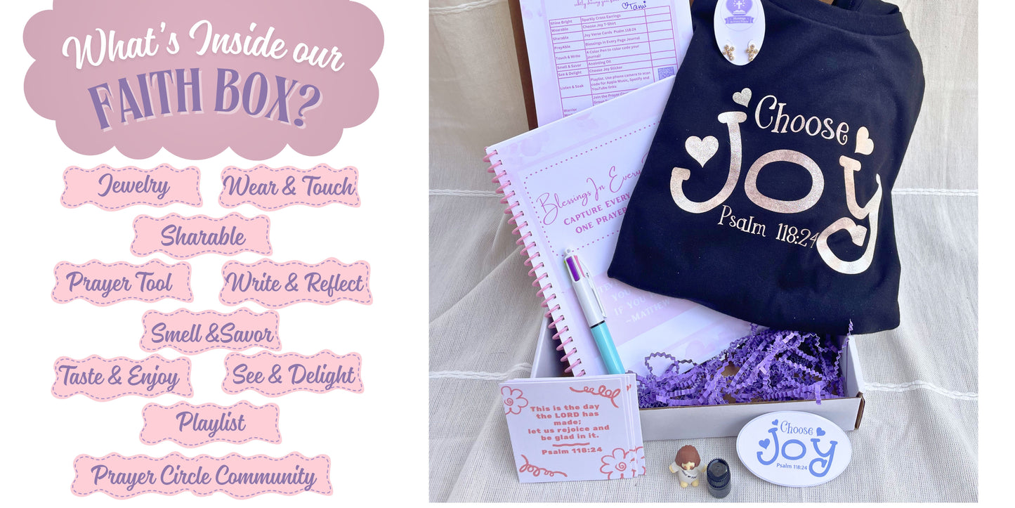 Monthly Christian Faith Box to Deepen Your Prayer Life