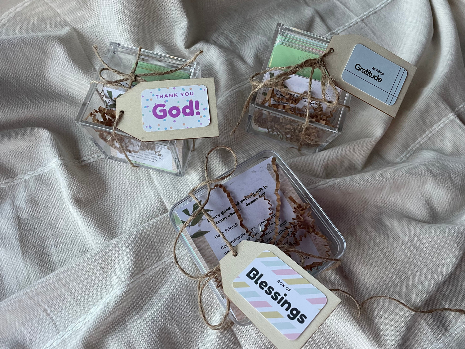 Gratitude Boxes