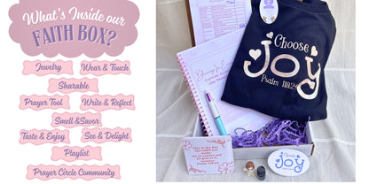 Monthly Christian Faith Box to Deepen Your Prayer Life