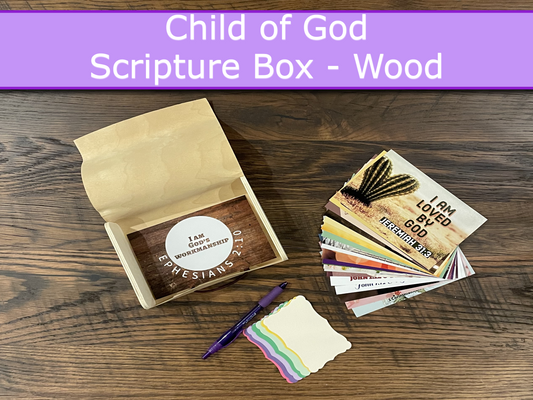 Scripture Box--Child of God