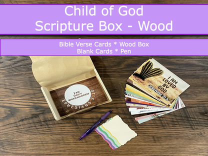 Scripture Box--Child of God