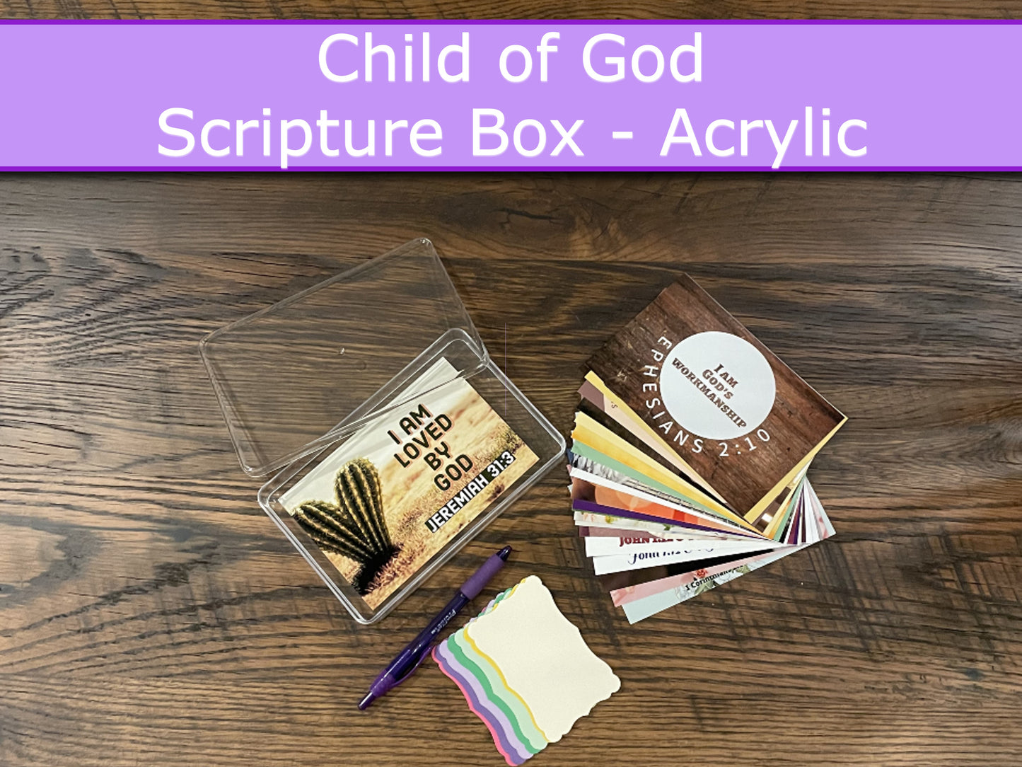 Scripture Box--Child of God
