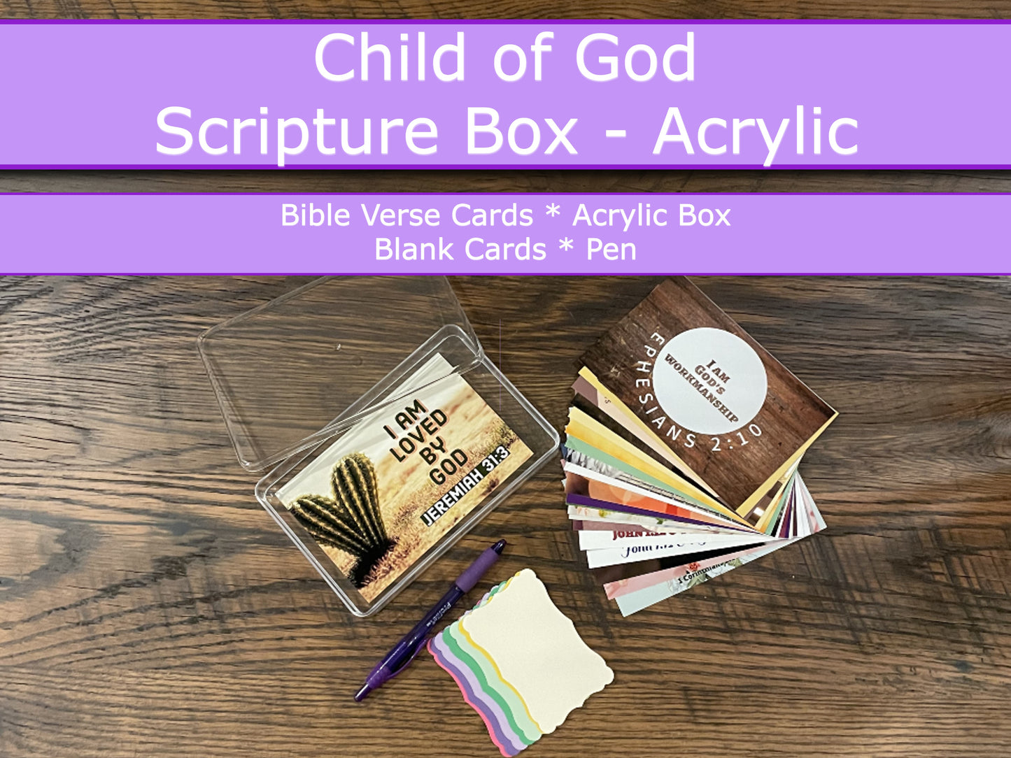 Scripture Box--Child of God