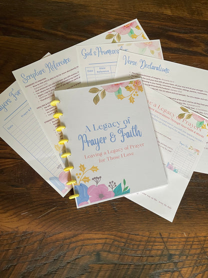 Legacy of Prayer & Faith Journal