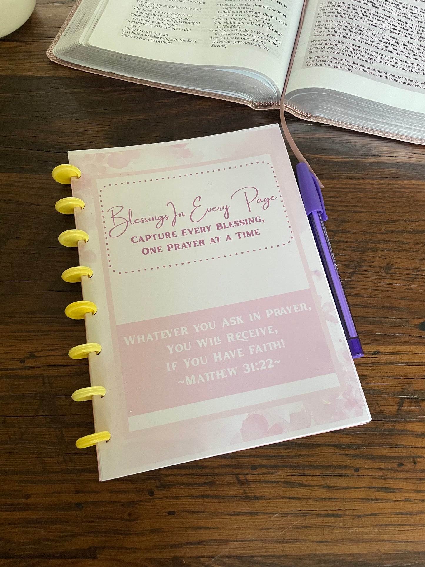 Blessing In Every Page Prayer Journal