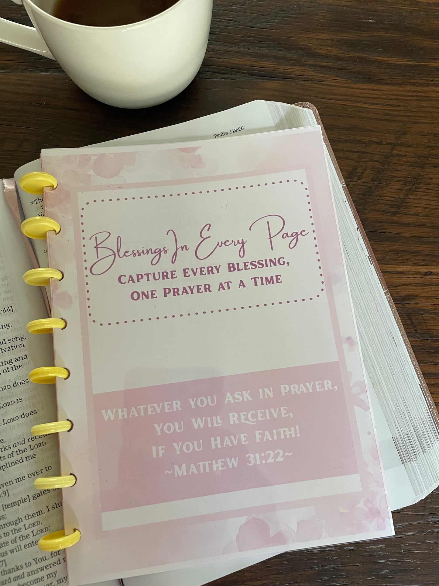 Blessing In Every Page Prayer Journal