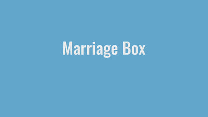Scripture Box--Marriage