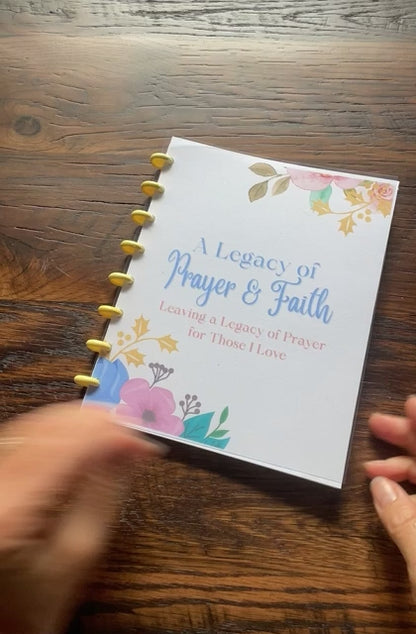 Legacy of Prayer & Faith Journal